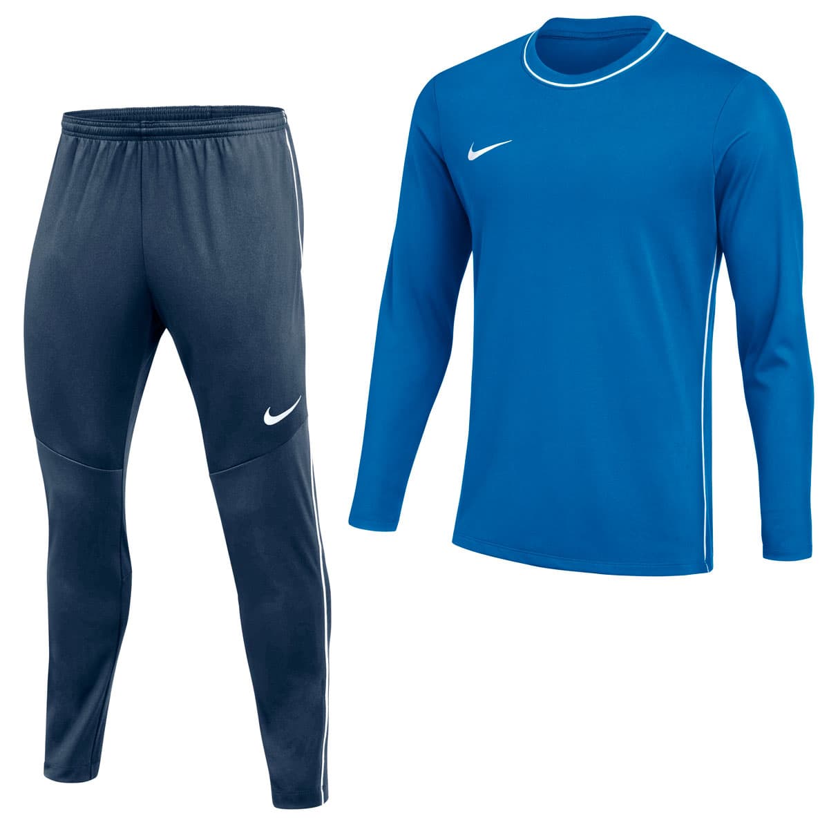 Nike Dri-FIT Park 26 Trainingspak in Blauw Donkerblauw
