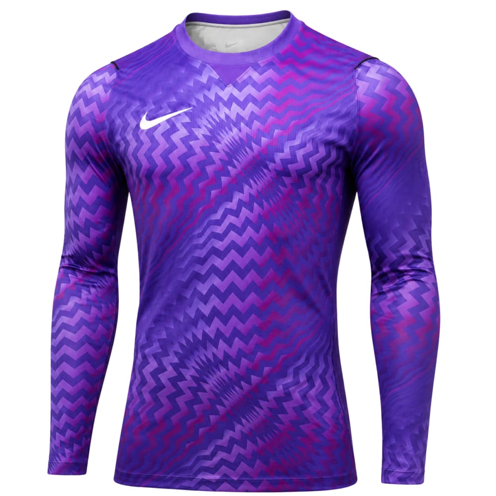 Nike Dri-FIT Gardien VI Keepersshirt Lange Mouwen in Lichtpaars Wit