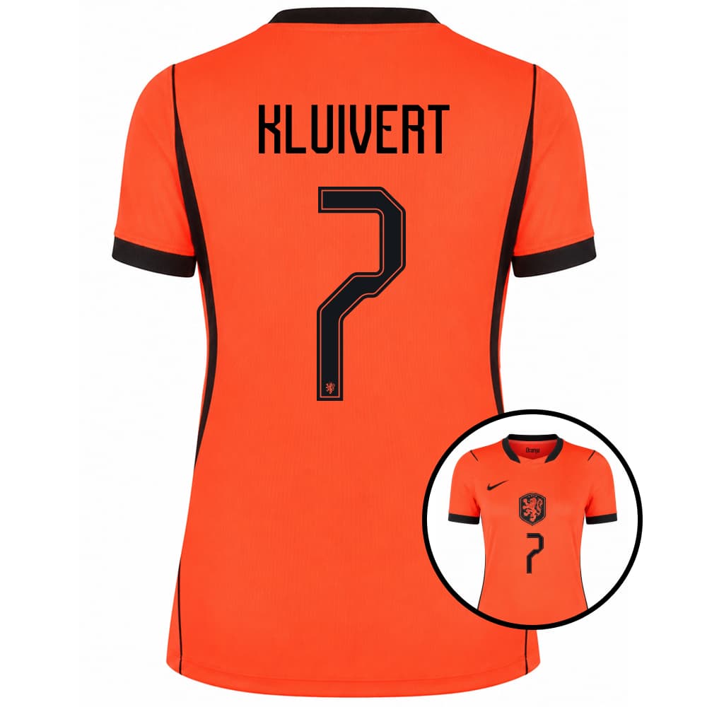 Nike Nederland Kluivert 7 Thuisshirt 2026-2028 Dames