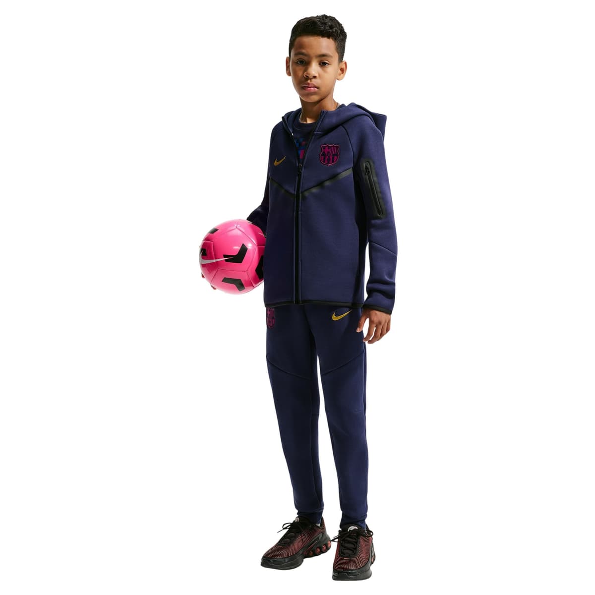 Nike FC Barcelona Tech Fleece Trainingspak 2026-2027 Kids