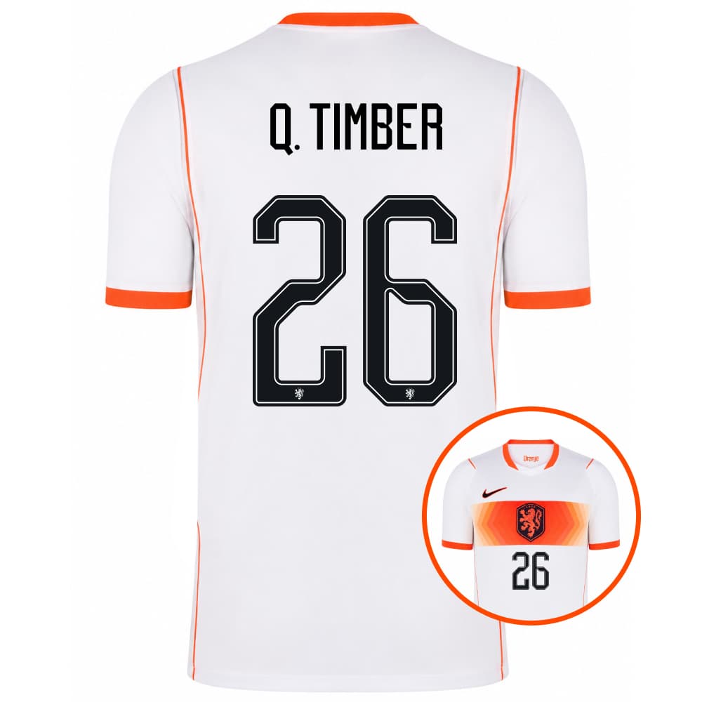 Nike Nederland Q. Timber 26 Uitshirt 2026-2028