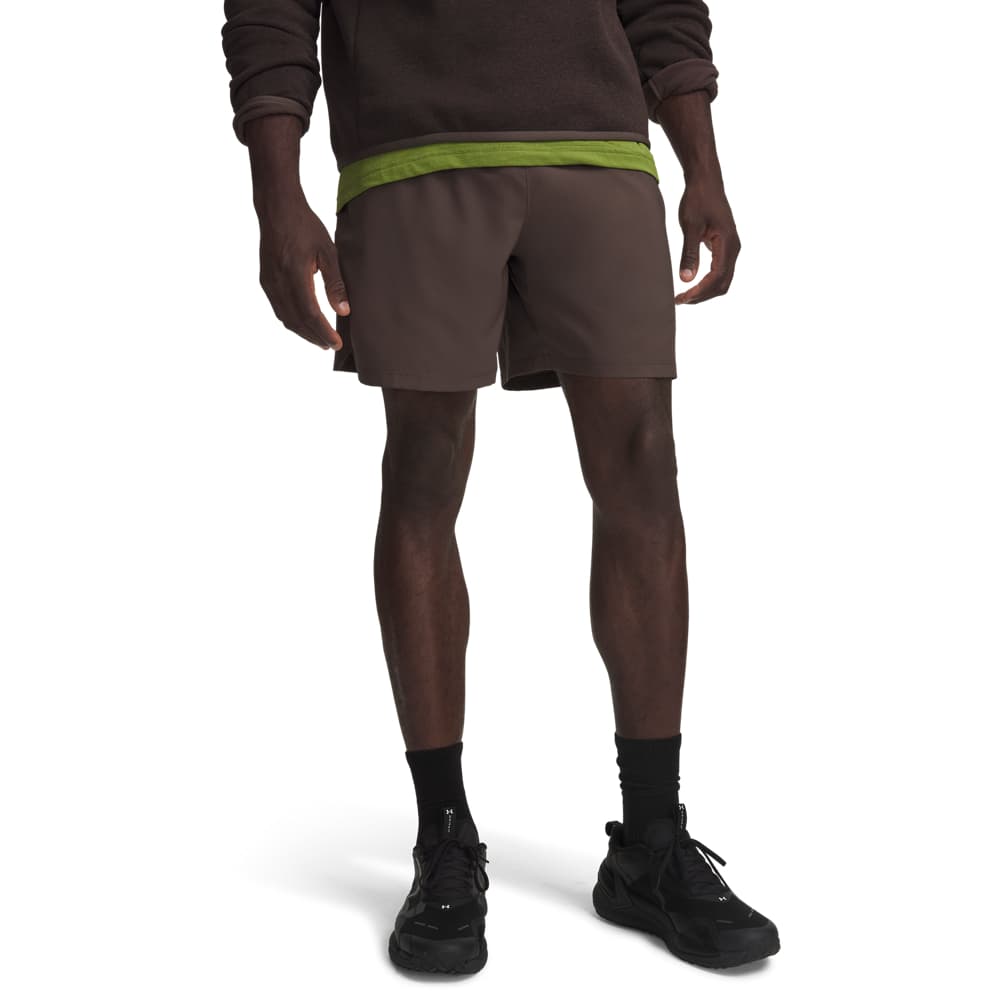 Under Armour Vanish Woven 2.0 Trainingsbroekje in Donkerbruin Beige