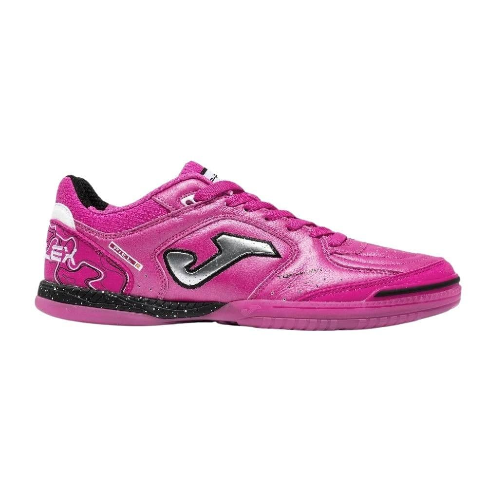 Joma Top Flex Zaalvoetbalschoenen (IN) in Roze Zwart Zilver